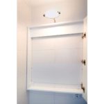 Spiegelschrank offen