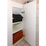 Schrank geöffnet