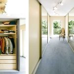 Begehbarer Kleiderschrank mit Schiebetüren