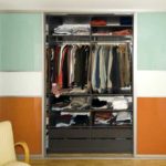 Innensystem mit Kleiderstange,Fachboden und Schubladen