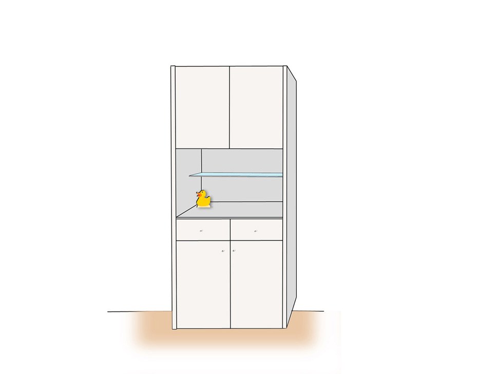 Badschrank