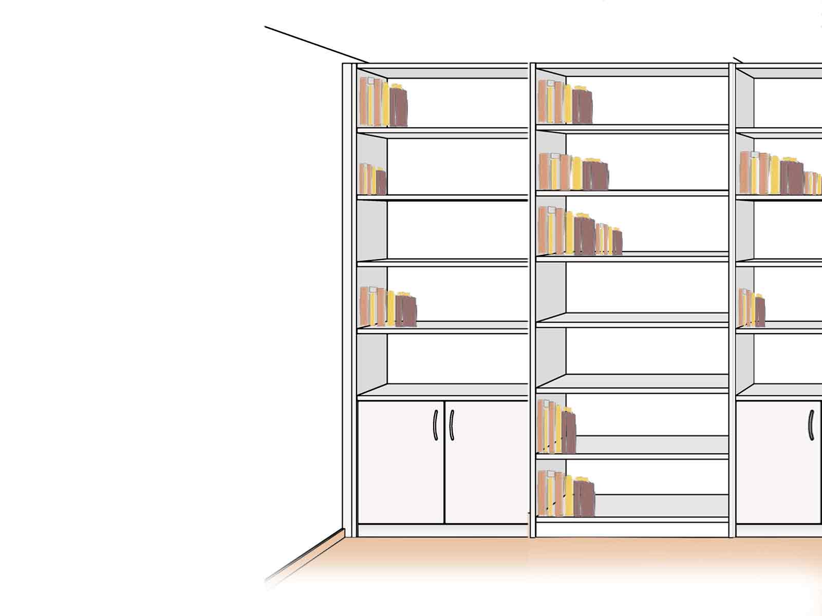 Bücherschrank