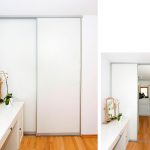 begehbarer Schiebetür-Kleiderschrank