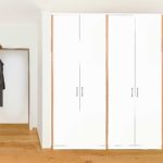 Einbauschrank und Garderobenpaneel für die Diele