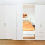 Einbauschrank im Schlafzimmer