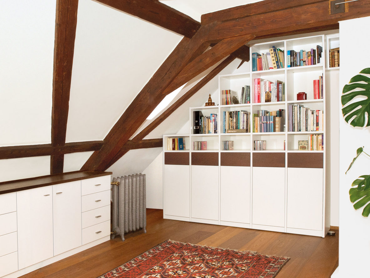 Regal für Dachschräge urbana möbel München