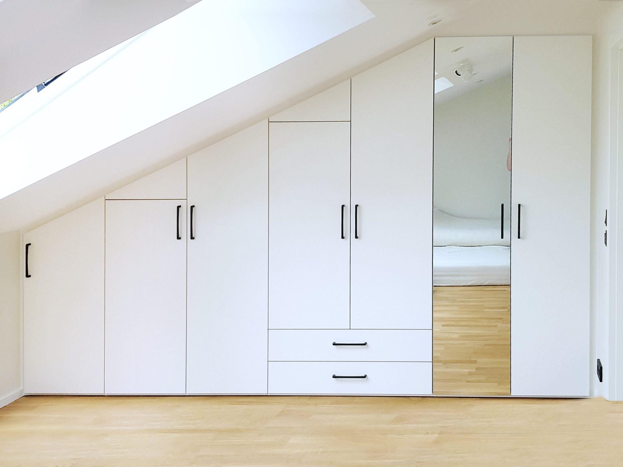 Luxus Einbauschrank Mit Schräge Fotos